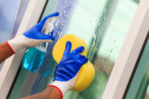 Post-build cleaning in NW10 for a commercial space after refurbishment