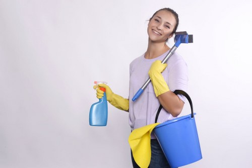 Commercial shopfront window cleaning in NW10