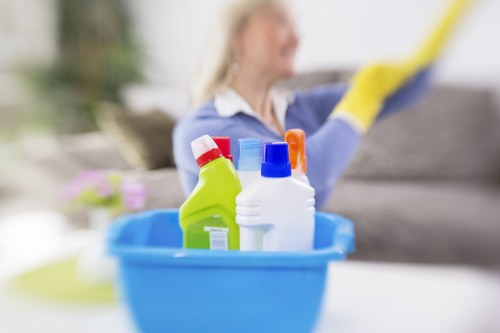 Move-out cleaning checklist and room-by-room service in NW10