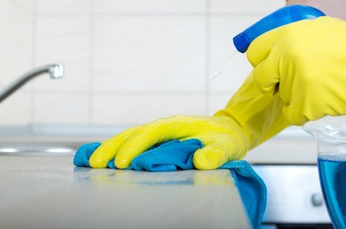 Professional deep cleaning for rented property in NW10