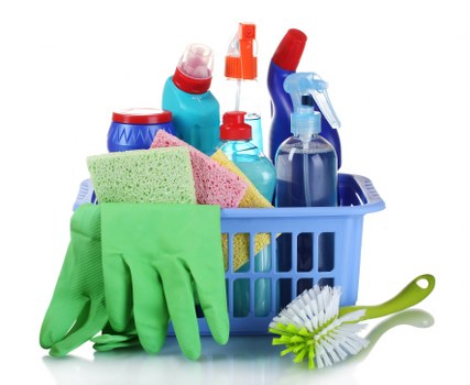 After builders cleaning team preparing a refurbished NW10 property for use